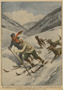 Een dramatische race in Burgenland (Oostenrijk)